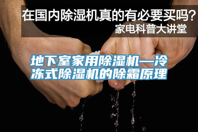 地下室家用榴莲视频官网APP—冷凍式榴莲视频官网APP的除霜原理