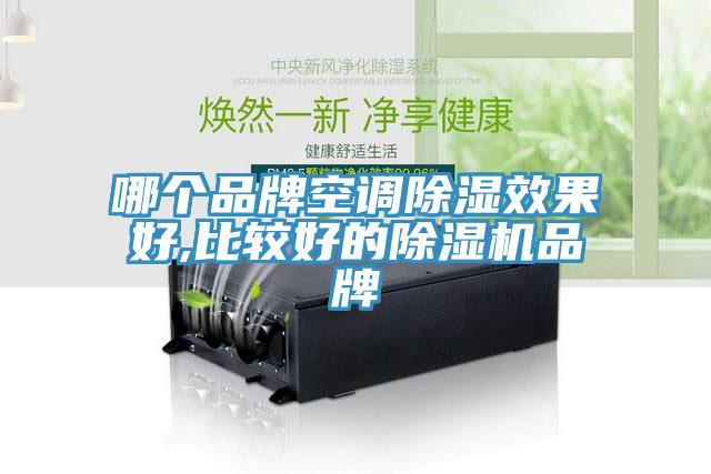 哪個品牌空調除濕效果好,比較好的榴莲视频官网APP品牌