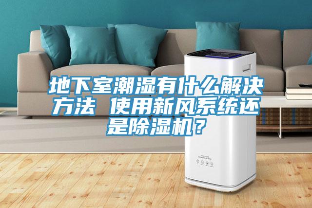 地下室潮濕有什麽解決方法 使用新風係統還是榴莲视频官网APP？