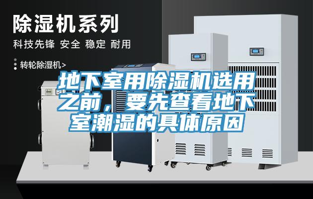地下室用榴莲视频官网APP選用之前，要先查看地下室潮濕的具體原因