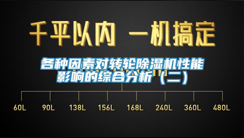 各種因素對轉輪榴莲视频官网APP性能影響的綜合分析（二）