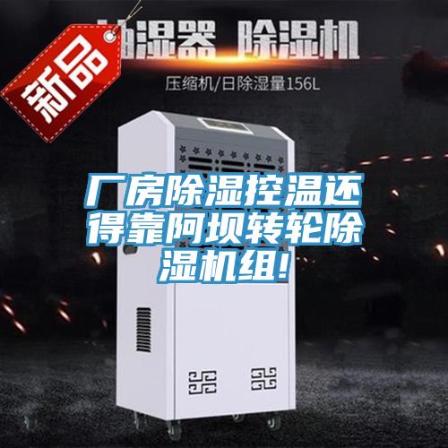 廠房除濕控溫還得靠阿壩轉輪榴莲视频官网APP組!