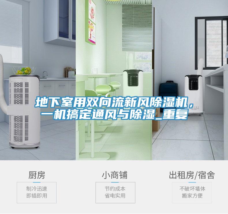 地下室用雙向流新風榴莲视频官网APP，一機搞定通風與除濕_重複