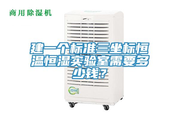 建一個標準三坐標恒溫恒濕實驗室需要多少錢？