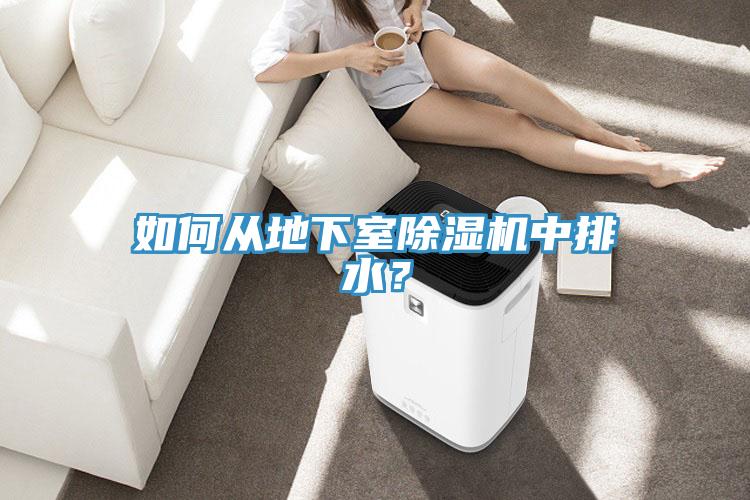 如何從地下室榴莲视频官网APP中排水？