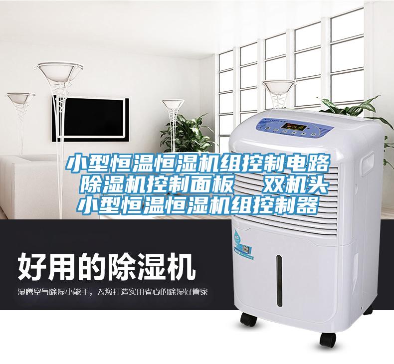 小型恒溫恒濕機組控製電路 榴莲视频官网APP控製麵板  雙機頭小型恒溫恒濕機組控製器