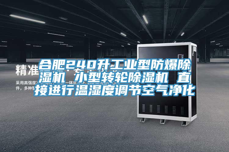 合肥240升工業型防爆榴莲视频官网APP 小型轉輪榴莲视频官网APP 直接進行溫濕度調節空氣淨化