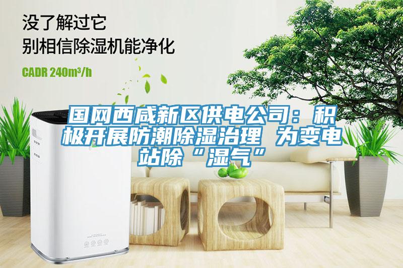 國網西鹹新區供電公司：積極開展防潮除濕治理 為變電站除“濕氣”