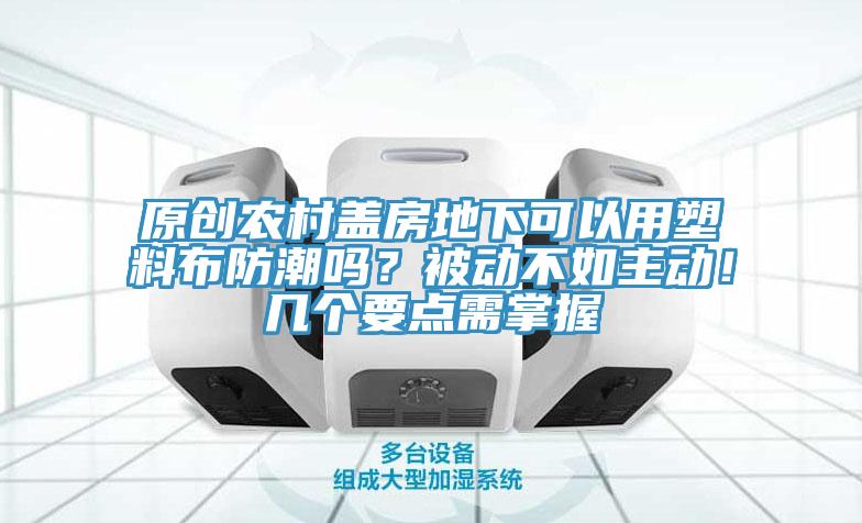 原創農村蓋房地下可以用塑料布防潮嗎？被動不如主動！幾個要點需掌握