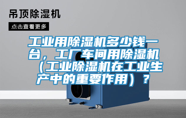 工業用榴莲视频官网APP多少錢一台，工廠車間用榴莲视频官网APP（工業榴莲视频官网APP在工業生產中的重要作用）？