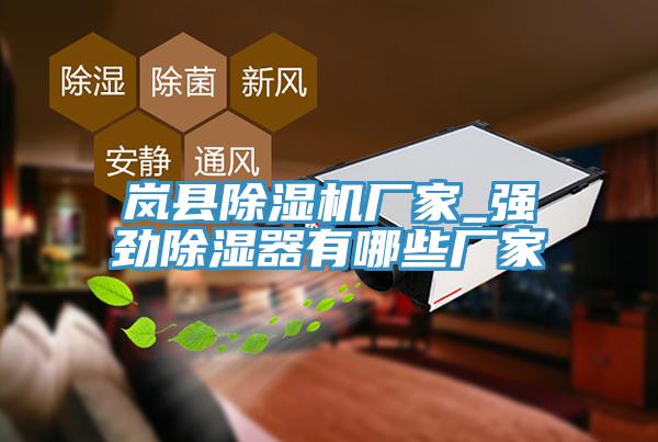 嵐縣榴莲视频官网APP廠家_強勁除濕器有哪些廠家