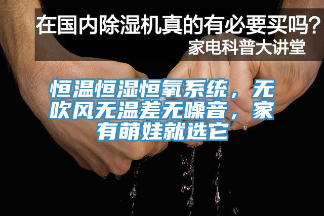 恒溫恒濕恒氧係統，無吹風無溫差無噪音，家有萌娃就選它