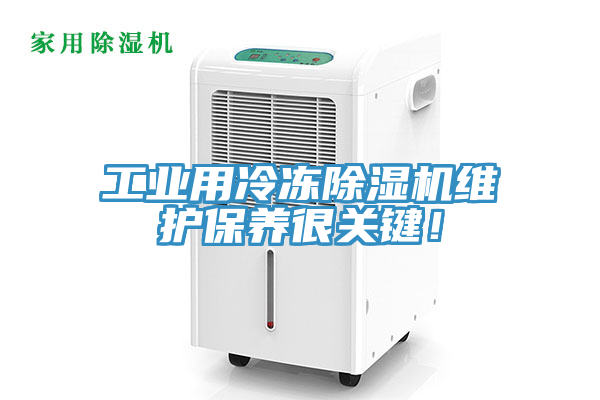 工業用冷凍榴莲视频官网APP維護保養很關鍵！