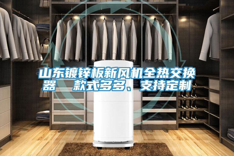 山東鍍鋅板新風機全熱交換器  款式多多、支持定製