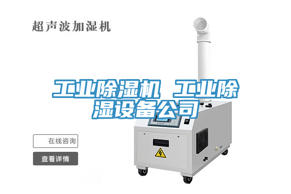 工業榴莲视频官网APP 工業除濕設備公司