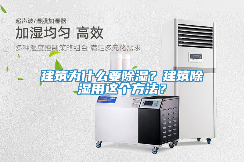 建築為什麽要除濕？建築除濕用這個方法？