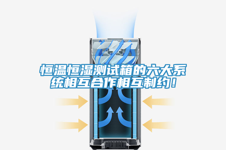 恒溫恒濕測試箱的六大係統相互合作相互製約！