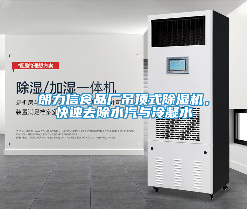 朗力信食品廠吊頂式榴莲视频官网APP，快速去除水汽與冷凝水