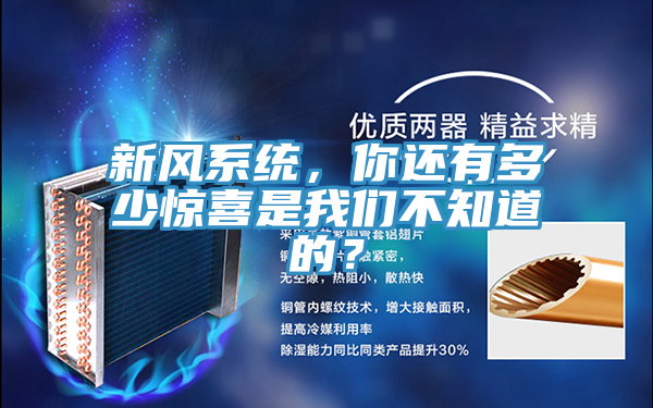 新風係統，你還有多少驚喜是榴莲网站在线观看不知道的？