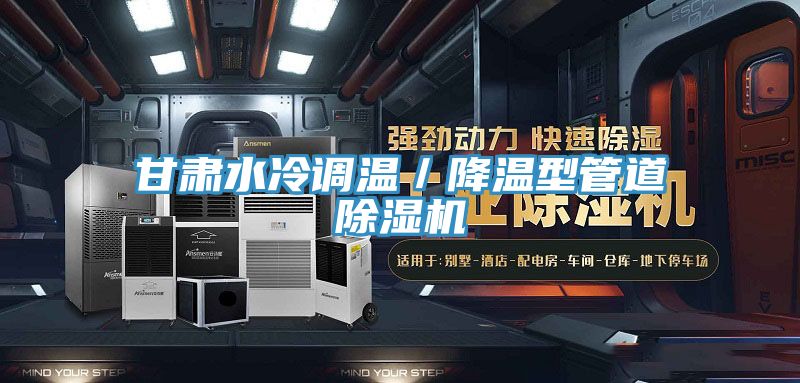 甘肅水冷調溫／降溫型管道榴莲视频官网APP