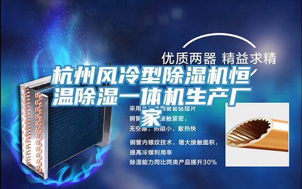 杭州風冷型榴莲视频官网APP恒溫除濕一體機生產廠家