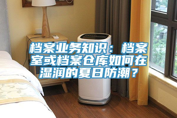 檔案業務知識：檔案室或檔案倉庫如何在濕潤的夏日防潮？