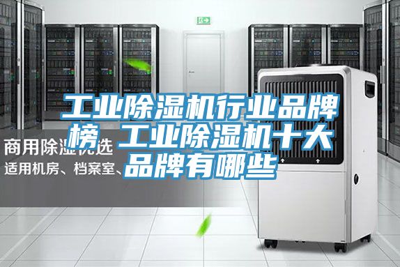 工業榴莲视频官网APP行業品牌榜 工業榴莲视频官网APP十大品牌有哪些