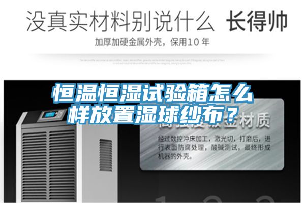 恒溫恒濕試驗箱怎麽樣放置濕球紗布？