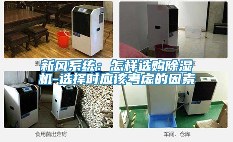新風係統：怎樣選購榴莲视频官网APP-選擇時應該考慮的因素