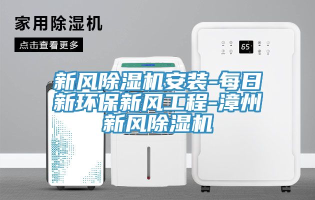新風榴莲视频官网APP安裝-每日新環保新風工程-漳州新風榴莲视频官网APP