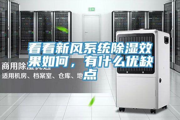 看看新風係統除濕效果如何，有什麽優缺點