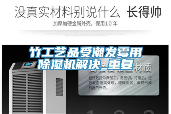 竹工藝品受潮發黴用榴莲视频官网APP解決_重複