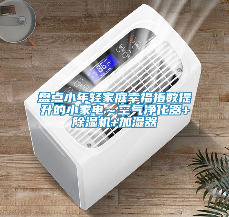 盤點小年輕家庭幸福指數提升的小家電～空氣淨化器+榴莲视频官网APP+加濕器