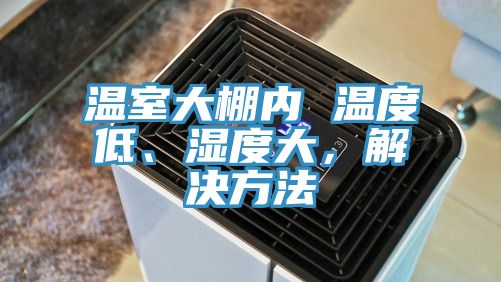 溫室大棚內 溫度低、濕度大，解決方法