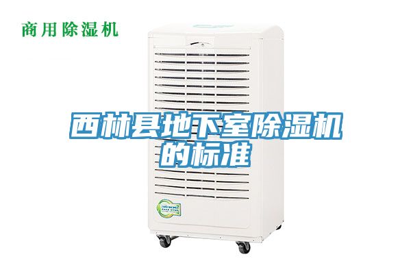西林縣地下室榴莲视频官网APP的標準