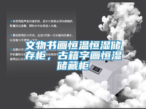 文物書畫恒溫恒濕儲存櫃，古籍字畫恒濕儲藏櫃