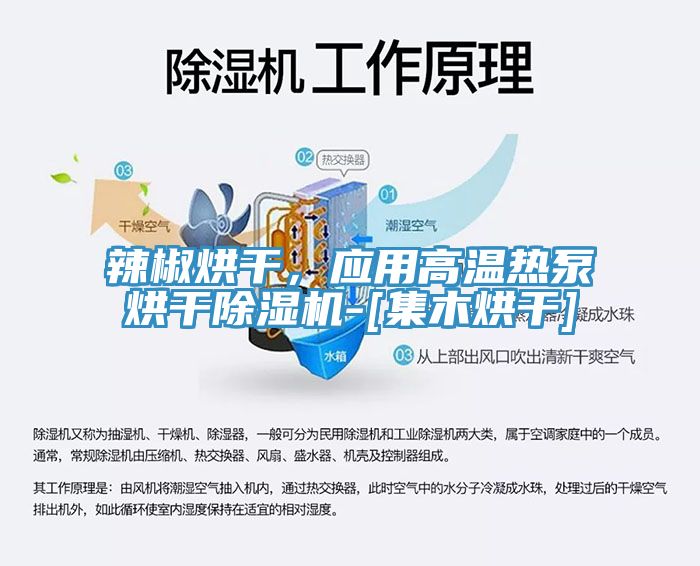 辣椒烘幹，應用高溫熱泵烘幹榴莲视频官网APP-[集木烘幹]