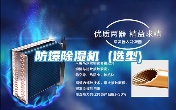 防爆榴莲视频官网APP (選型)