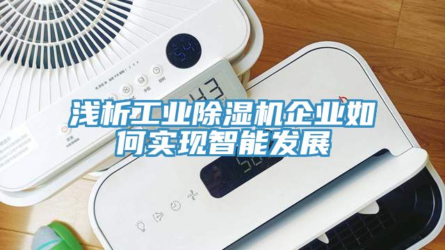 淺析工業榴莲视频官网APP企業如何實現智能發展