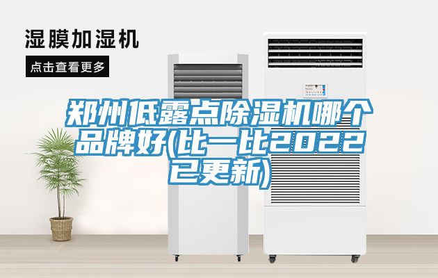 鄭州低露點榴莲视频官网APP哪個品牌好(比一比2022已更新)