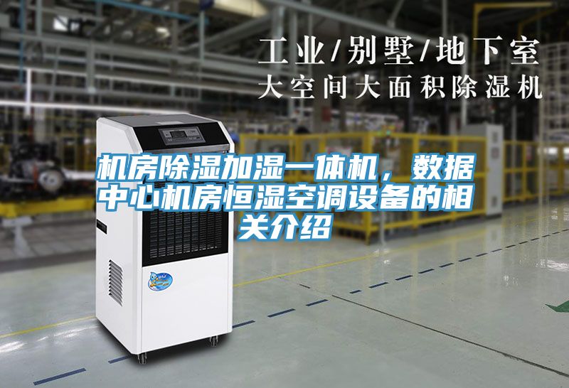 機房除濕加濕一體機，數據中心機房恒濕空調設備的相關介紹