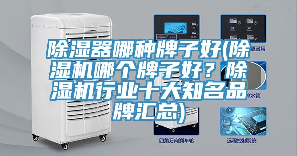 除濕器哪種牌子好(榴莲视频官网APP哪個牌子好？榴莲视频官网APP行業十大知名品牌匯總)