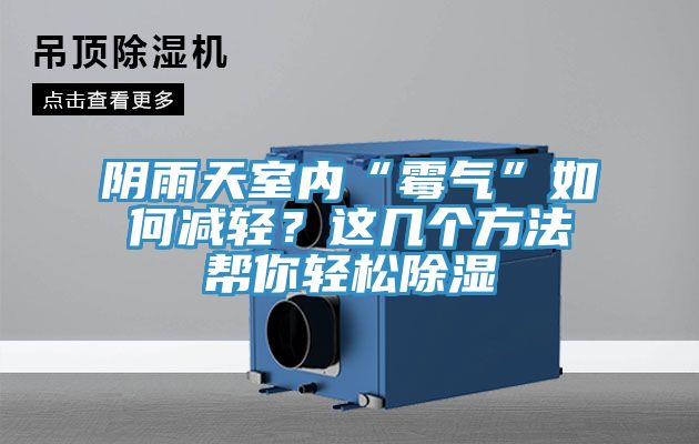 陰雨天室內“黴氣”如何減輕？這幾個方法幫你輕鬆除濕