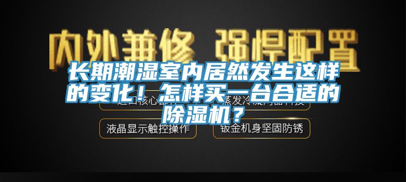 長期潮濕室內居然發生這樣的變化！怎樣買一台合適的榴莲视频官网APP？