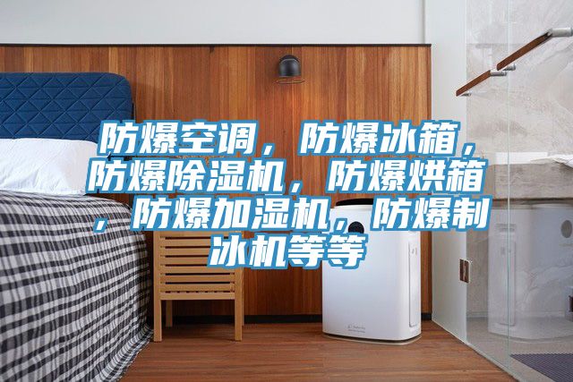 防爆空調，防爆冰箱，防爆榴莲视频官网APP，防爆烘箱，防爆加濕機，防爆製冰機等等