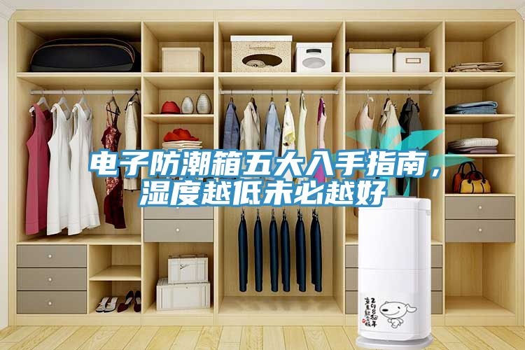電子防潮箱五大入手指南，濕度越低未必越好