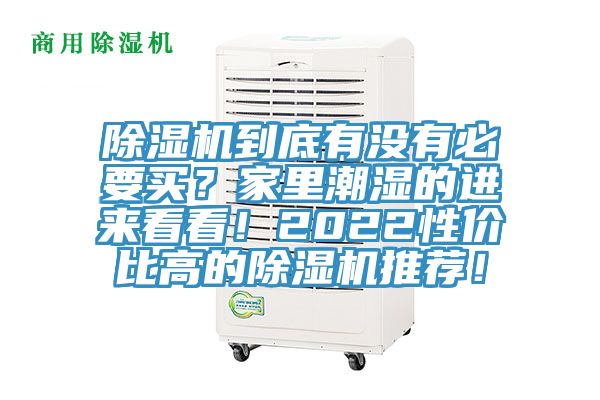 榴莲视频官网APP到底有沒有必要買？家裏潮濕的進來看看！2022性價比高的榴莲视频官网APP推薦！