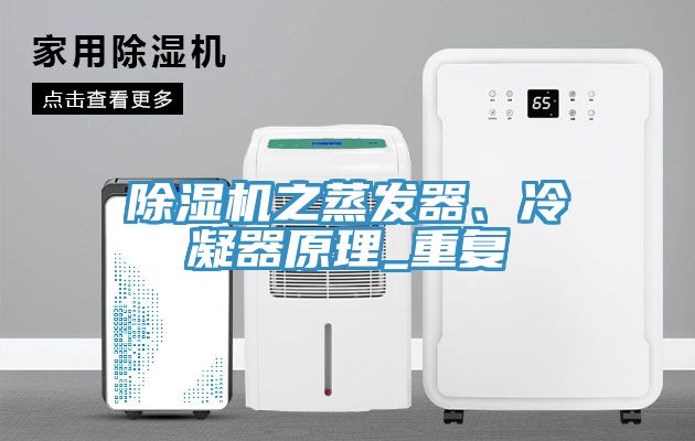 榴莲视频官网APP之蒸發器、冷凝器原理_重複