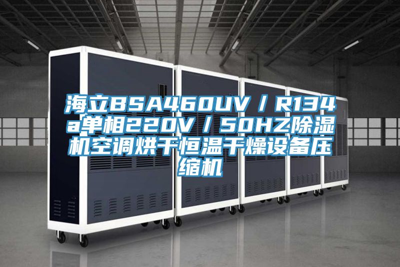 海立BSA460UV／R134a單相220V／50HZ榴莲视频官网APP空調烘幹恒溫幹燥設備壓縮機