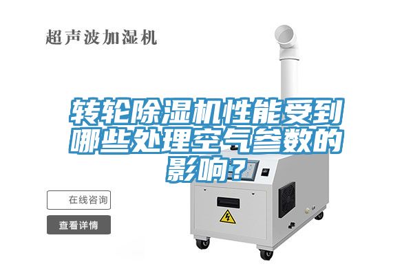 轉輪榴莲视频官网APP性能受到哪些處理空氣參數的影響？